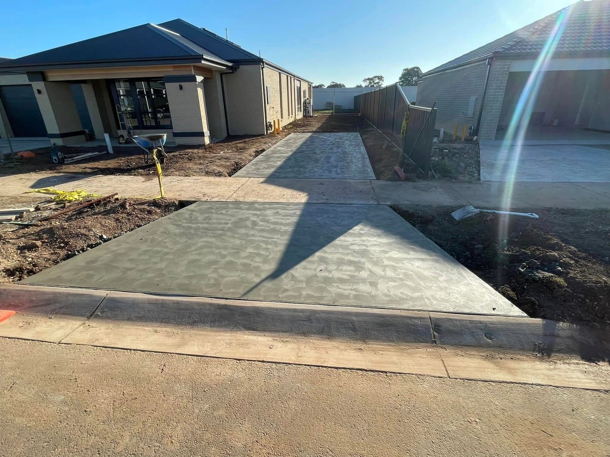 Concrete driveway · Gippsland — TMT Concreting & Maintenance